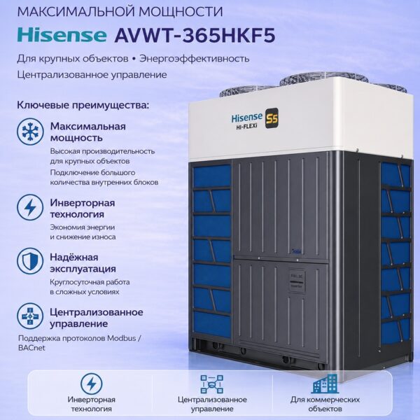 Hisense AVWT-365HKF5 — наружный блок VRF-системы