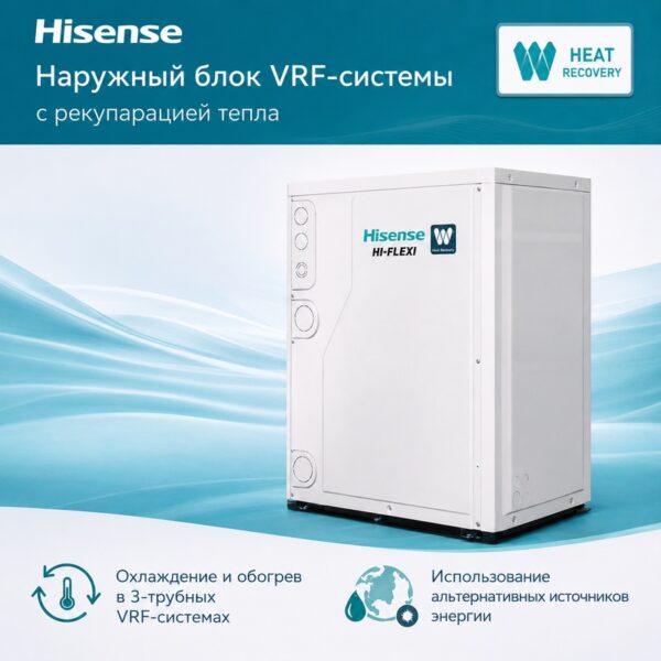 Hisense AVWW-76FKFW1 — наружный блок VRF-системы с рекуперацией тепла,