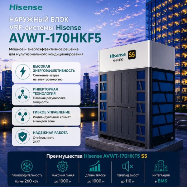 Hisense AVWT-190HKF5 — наружный блок VRF-системы серии S5