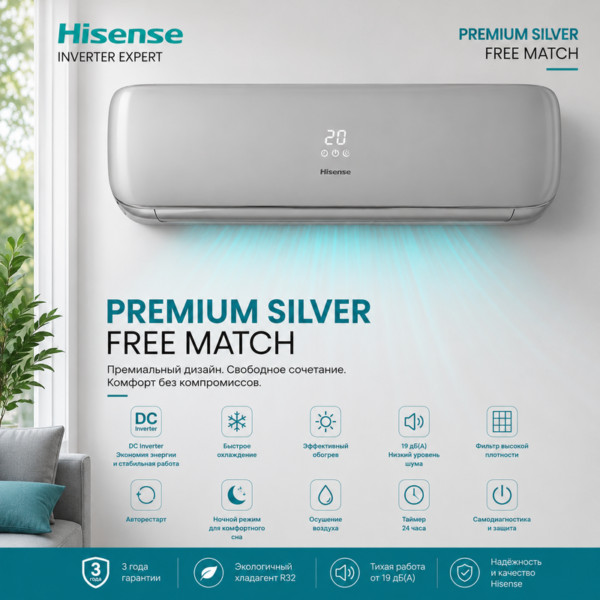 Hisense AMS-12UW4RVETG00(S)