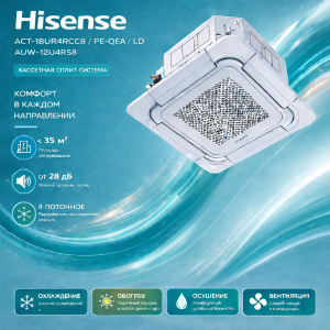 Hisense ACT-12UR4RCC8/PE-QEA/LD/AUW-12U4RS8
