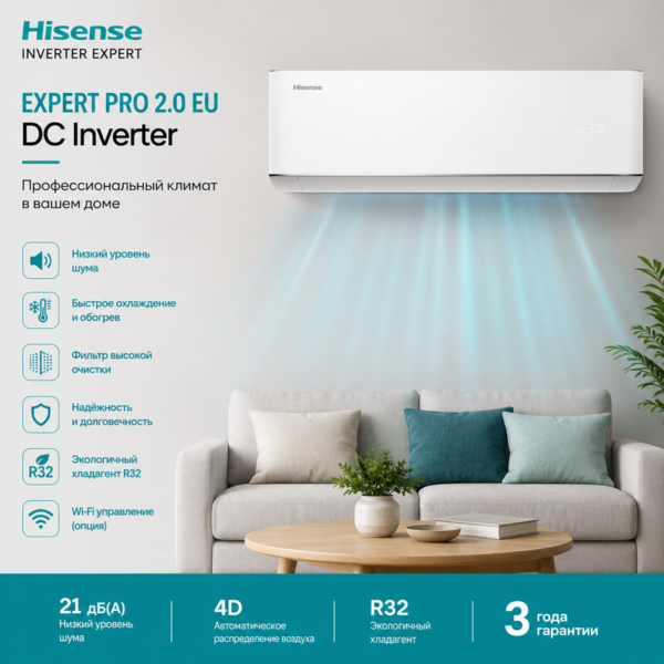 Hisense AS-07UW4RLCHC01 Wi-Fi